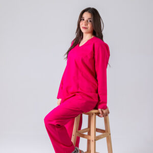 بدلة تمريض طبية – قماش tr lycra مريح وعالي الجودة